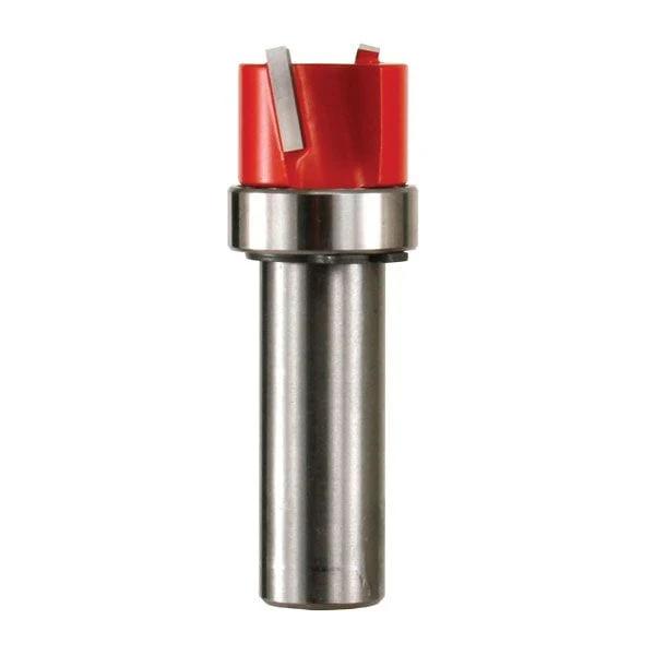 16-524 Mortising Router Bit with Top Bearing 1/2" SH 1-1/4" D 5/8" CL